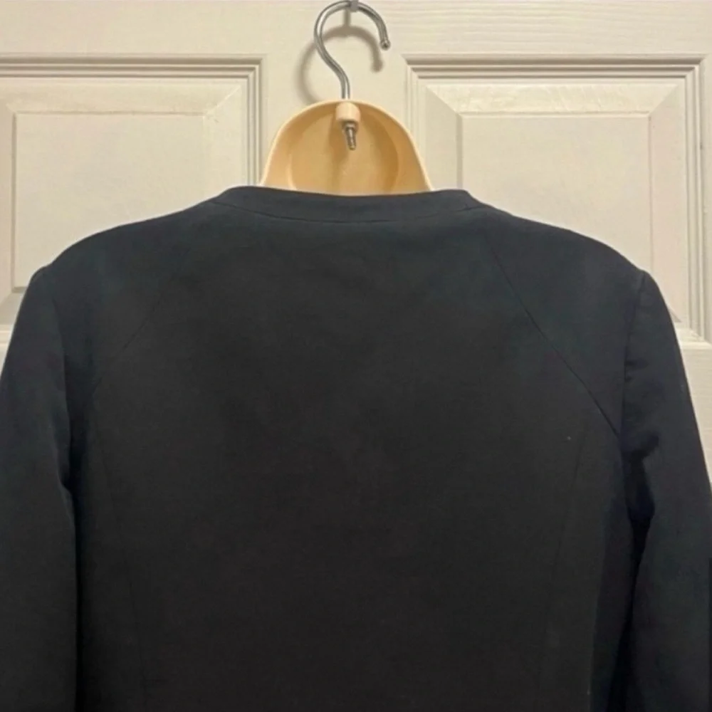 Theory Jondi Peplum Black Blazer Business/Sophisticated/Versatile- Size 8 - EUC